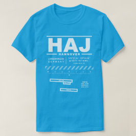 Camiseta Aeropuerto de Hannover HAJ T-Shirt