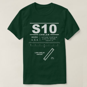 Camiseta Aeropuerto de Lake Chelan S10 T-Shirt