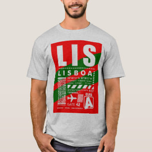 Camiseta Aeropuerto de Lisboa