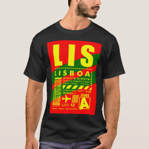 Camiseta Aeropuerto de Lisboa