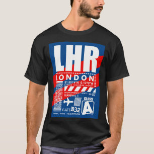 Camiseta Aeropuerto de Londres