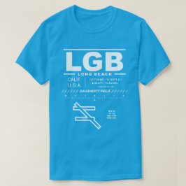 Camiseta Aeropuerto de Long Beach - Daugherty Field LGB T-S
