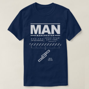 Camiseta Aeropuerto de Manchester MAN T-Shirt