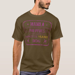 Camiseta Aeropuerto de Manila