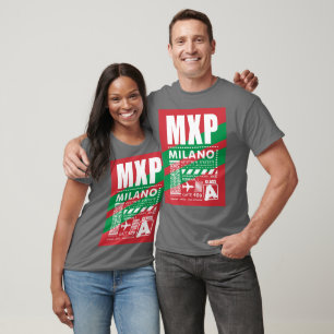 Camiseta Aeropuerto de Milán MXP