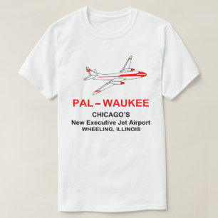 Camiseta Aeropuerto de Palwaukee, Wheeling, Illinois