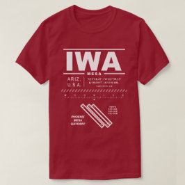Camiseta Aeropuerto de Phoenix-Mesa Gateway IWA T-Shirt