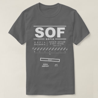 Camiseta Aeropuerto de Sofia
