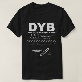 Camiseta Aeropuerto de Summerville DYB T-Shirt