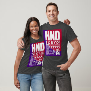 Camiseta Aeropuerto de Tokio
