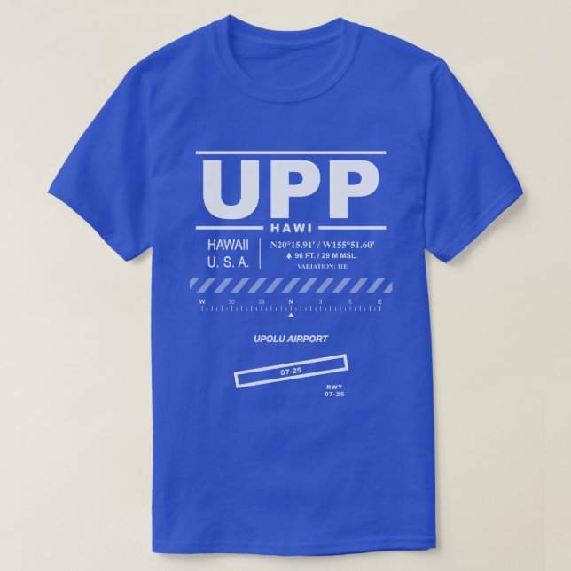 Camiseta Aeropuerto de Upolu T-Shirt (Diseño del anverso)