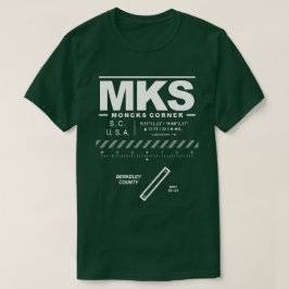 Camiseta Aeropuerto del Condado de Berkeley MKS T-Shirt