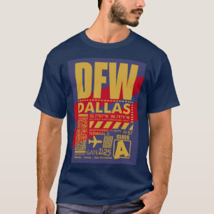 Camiseta Aeropuerto DFW Dallas