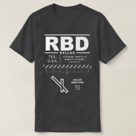 Camiseta Aeropuerto Ejecutivo de Dallas RBD T-Shirt