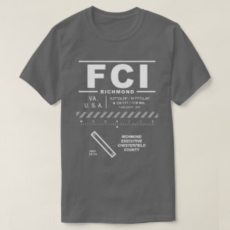 Camiseta Aeropuerto Ejecutivo de Richmond T-Shirt