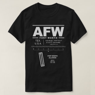 Camiseta Aeropuerto Fort Worth Alliance AFW USAA