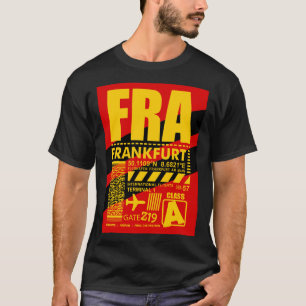 Camiseta Aeropuerto FRA Frankfurt