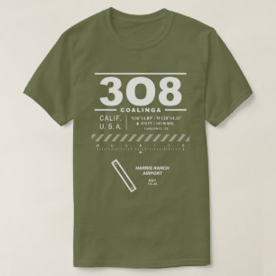 Camiseta Aeropuerto Harris Ranch 3O8