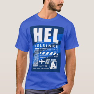 Camiseta Aeropuerto HEL Helsinki