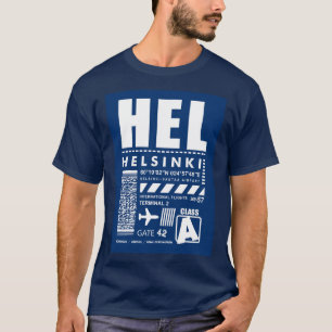 Camiseta Aeropuerto HEL Helsinki