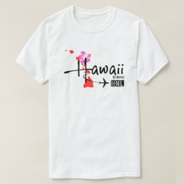 Camiseta Aeropuerto HNL de Hawaii O'ahu
