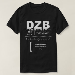 Camiseta Aeropuerto Horseshoe Bay Resort DZB