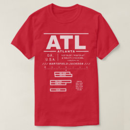 Camiseta Aeropuerto Internacional ATL T-Shirt