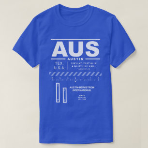 Camiseta Aeropuerto Internacional Austin-Bergstrom