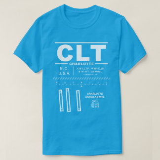 Camiseta Aeropuerto Internacional Charlotte Douglas CLT