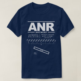 Camiseta Aeropuerto Internacional de Amberes ANR T-Shirt