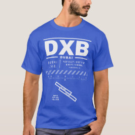 Camiseta Aeropuerto Internacional de Dubái DXB T-Shirt