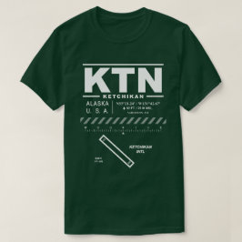 Camiseta Aeropuerto Internacional de Ketchikan