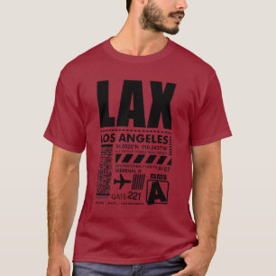 Camiseta Aeropuerto Internacional de Los Ángeles
