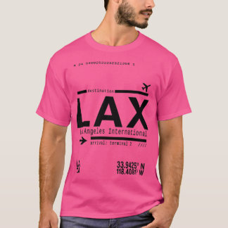 Camiseta Aeropuerto Internacional de Los Ángeles