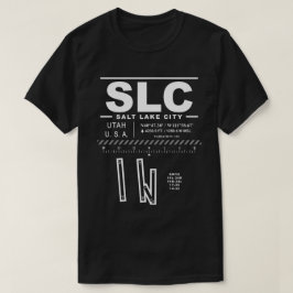 Camiseta Aeropuerto Internacional de Salt Lake City