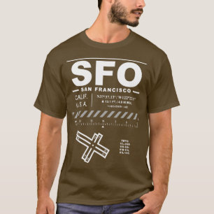 Camiseta Aeropuerto Internacional de San Francisco