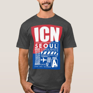Camiseta Aeropuerto Internacional de Seúl