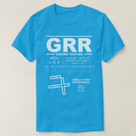 Camiseta Aeropuerto Internacional Gerald R. Ford GRR