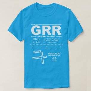 Camiseta Aeropuerto Internacional Gerald R. Ford GRR