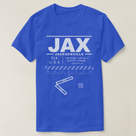 Camiseta Aeropuerto Internacional JAX T-Shirt de Jacksonvil