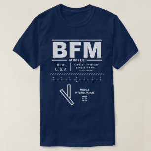 Camiseta Aeropuerto Internacional Mobile BFM
