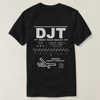 Camiseta Aeropuerto Internacional Presidente Donald J Trump
