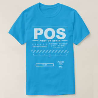 Camiseta Aeropuerto Internacional Puerto España Piarco POS