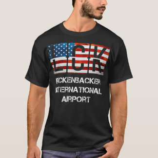 Camiseta Aeropuerto Internacional Rickenbacker LCK IATA ICA