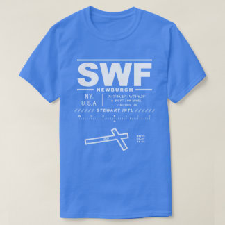 Camiseta Aeropuerto Internacional Stewart SWF Tee Shirt