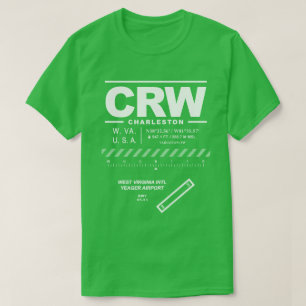 Camiseta Aeropuerto Internacional Yeager de Virginia Occide