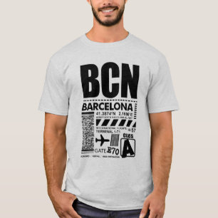 Camiseta Aeropuerto Josep Tarradellas Barcelona El Prat
