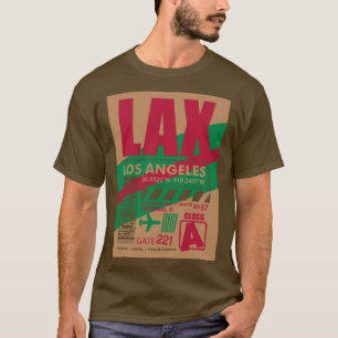 Camiseta Aeropuerto LAX Los Angeles