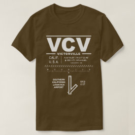 Camiseta Aeropuerto Logístico VCV T-Shirt del Sur de Califo