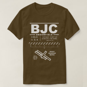 Camiseta Aeropuerto Metropolitano de Montaña Rocky BJC T-Sh